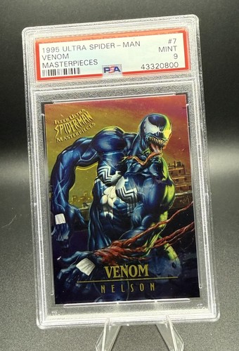 Venom #7 Marvel 1995 Ultra Spider-Man Masterpieces card