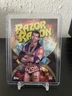WWE Universe Namesakes Razor Ramon Galaxy Insert Wrestling Trading Card #NMS-22
