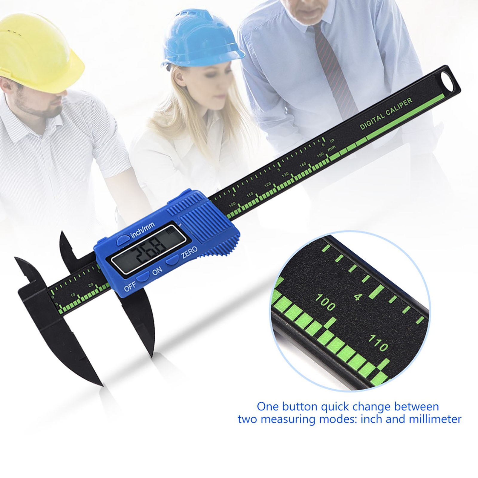 ¸Digital Caliper With Extra Large LCD Screen For Precise Measurement For