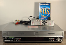 Panasonic DMR-E75V VHS VCR Video Tape to DVD Player Recorder w/ Remote Tested
