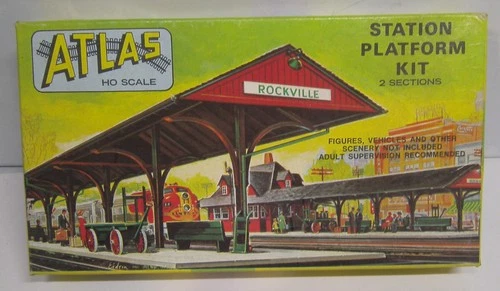 HO Scale Atlas Station Platform Model Kit #707 NEW IN BOX