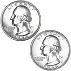 1958-P & D YEAR-SET of 90% Silver Quarters (BU) Beautiful GEM 25c Coins
