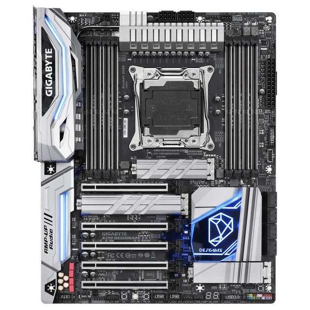 Gigabyte X299 Wu8 Motherboard With Pcie X16 Slots GIGABYTE X299