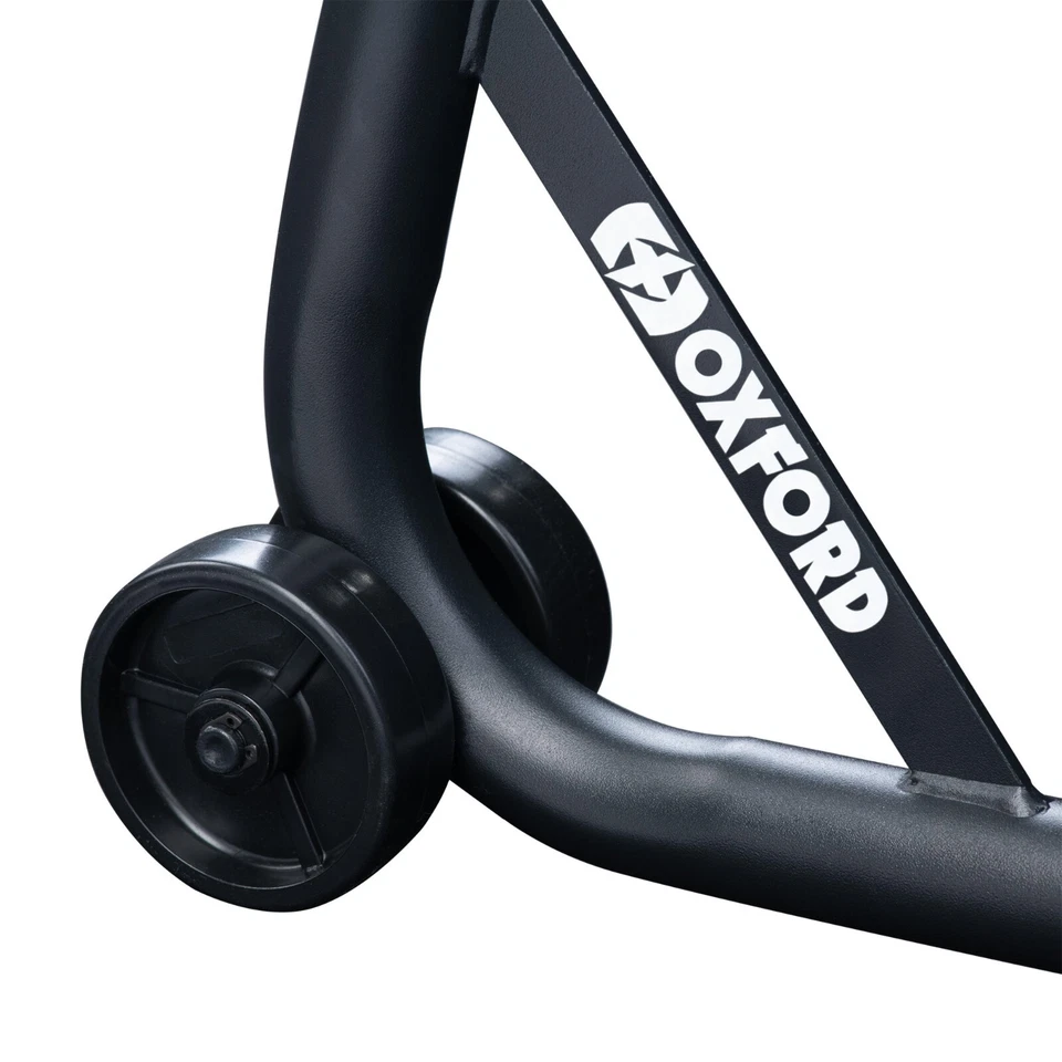 Oxford Big Black Front Paddock Stand Motorcycle Motorbike Up To 17" New - Image 4 of 4