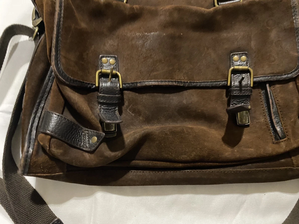 Bosca messenger deals bag