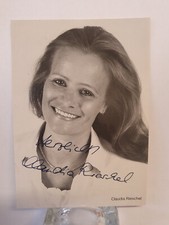 Karta z autografem Claudia Rieschel