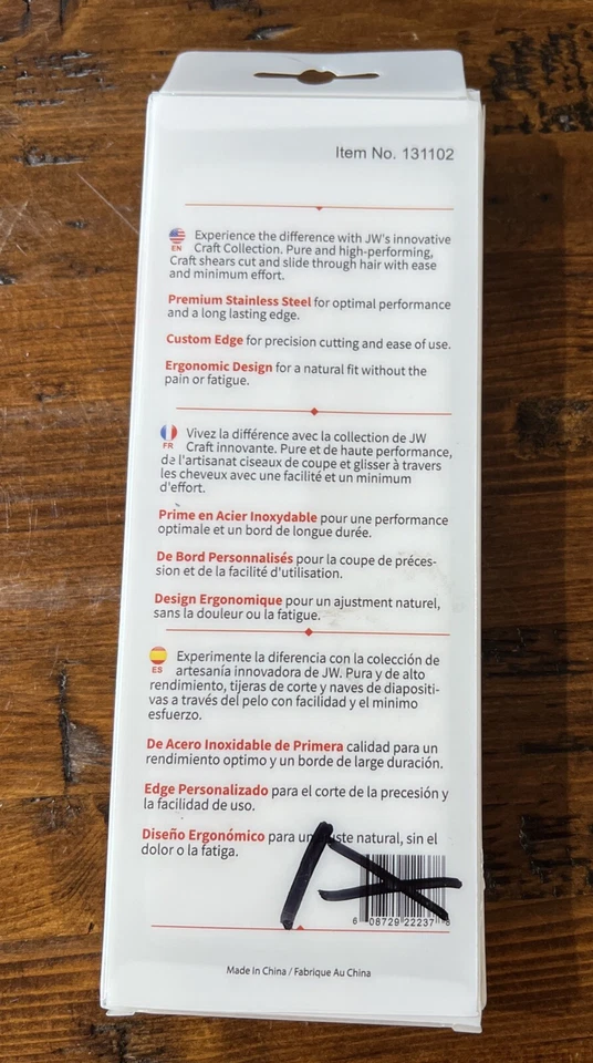 JW Craft R Series 5.25” 133mm offset handle, stainless steel/pink - Image 2 of 2