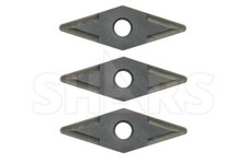 Shars 3 Pcs VNMG 331 C5 Carbide Turning Inserts VNMG160404 New
