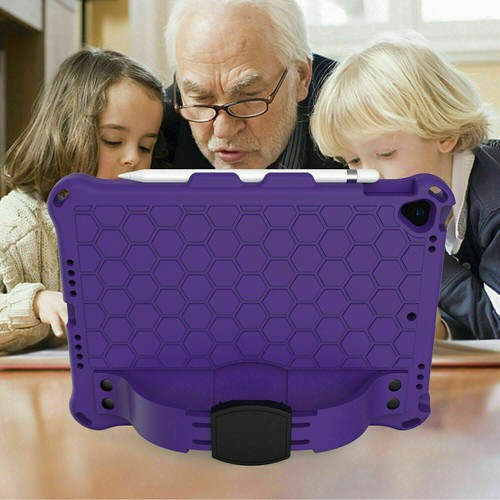 Stand Strap Cover Shockproof Rubber Case for iPad 10th 9 8 7 5 6 Mini 2022 Air 5 - Picture 75 of 76