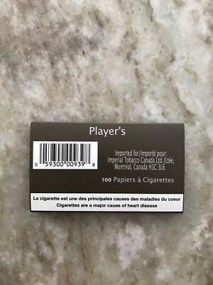 Players Cigarette Rolling Papers - 1 Box/25 Packs