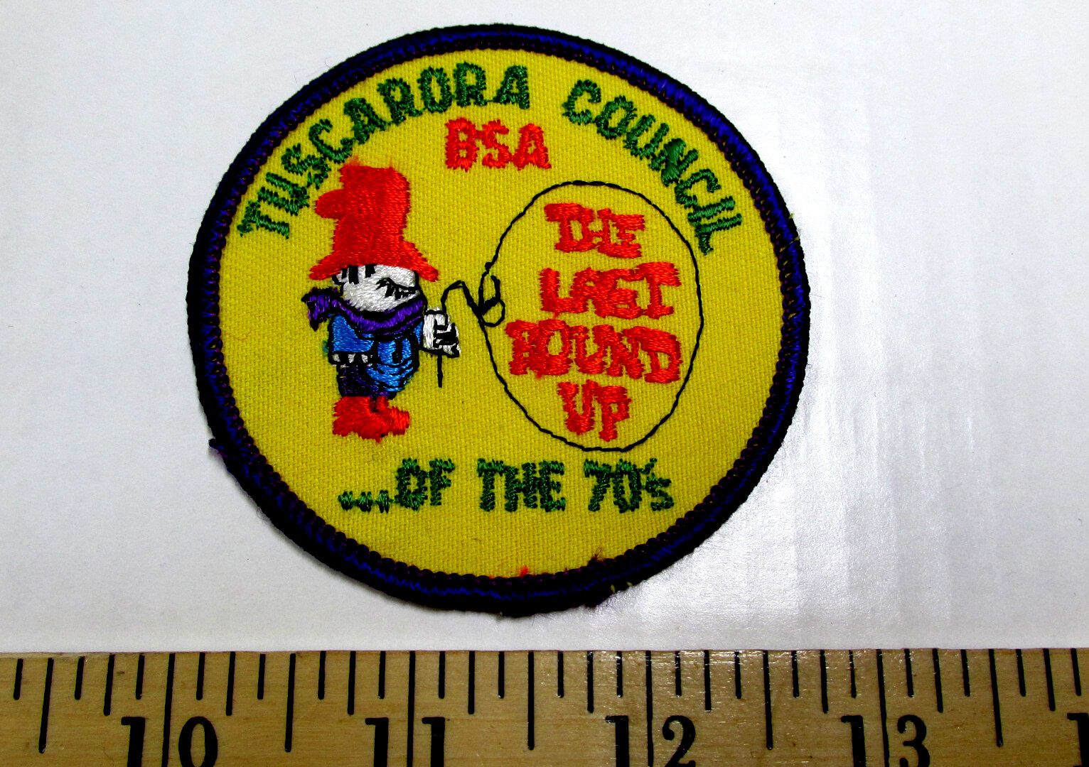 1970's TUSCARORA Council, RoundUp Camp. BSA Boy Scout Patch NC North Carolina eBay