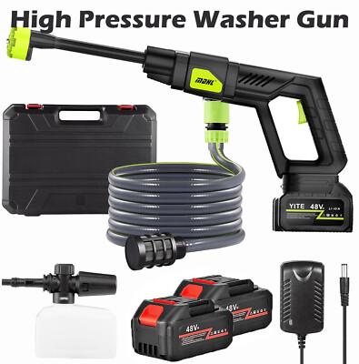 #ad High Pressure Car Power Washer Gun Spray Wand Lance Nozzle and Hose Kit 4000PSI $78.98