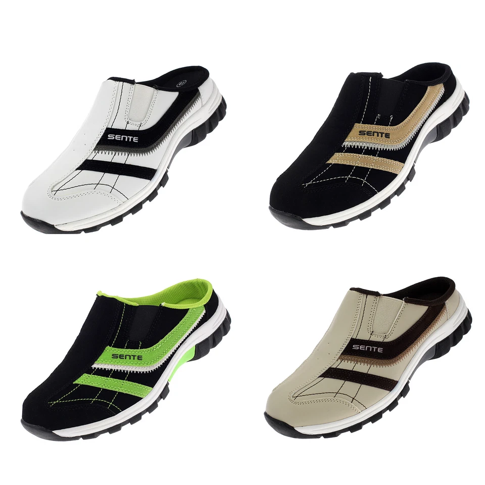 Damen Herren Sabots Schuhe Sandalette Pantoletten Slipper Freizeitschuhe 1971