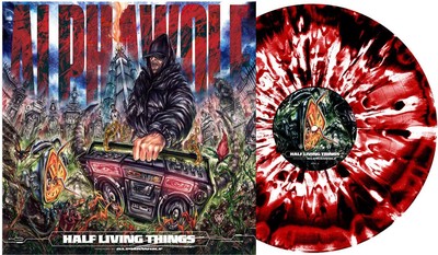 Alpha Wolf Half Living Things - Red Black & White Corona (Vinyl) | eBay