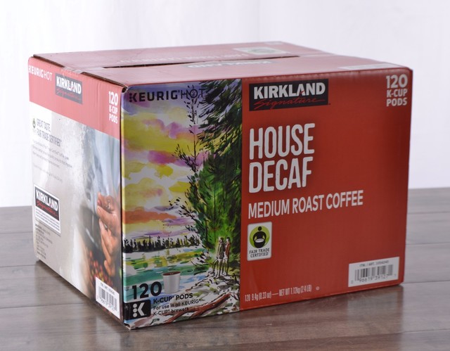 kirkland signature organic house decaf coffee k cups