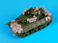 1/72 Resin US M10 Stowage Accessories Set Unassembled Unpainted WK093