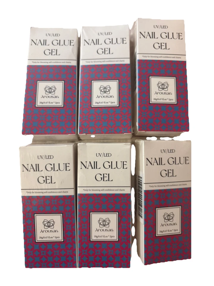 Gel Uñas Azul 20 Ml, Pegamento de Uñas Sólido Gel para Punta de Uñas Suave Súper Fuerte  Foto 2 de 2