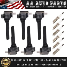6X Ignition Coil & 6 Iridium Spark Plug fit Ford F-150 Lincoln Navigator UF826