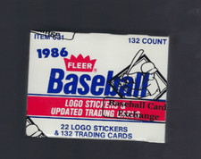 1986 Fleer Update Baseball Factory Set (BBCE)