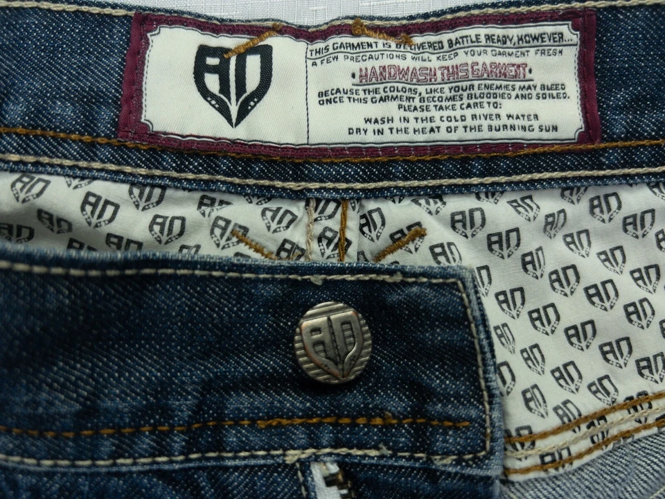 Mens Jeans Tag size 40 Streetwear Baggy  38x30 Artful Dodger Hip Hop style - Image 4 of 4
