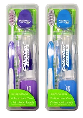ORTHODENTALUSA (one) Orthodontic KIT Patient Oral Care Cleaning Kit USA Seller item CASE K146