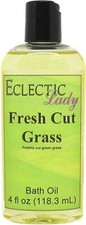 Fresh Cut Grass Bath Oil - Scented Body Oil - Relaxing  Moisturizing Bathing
