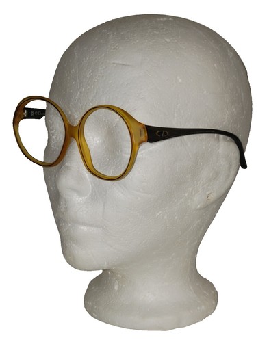 Christian Dior Vintage Brown Gold Silver Hardware Plastic 2152 a 14 Sunglasses Original 1980s Christian Dior 2152-A Vintage Sunglasses  main image 3