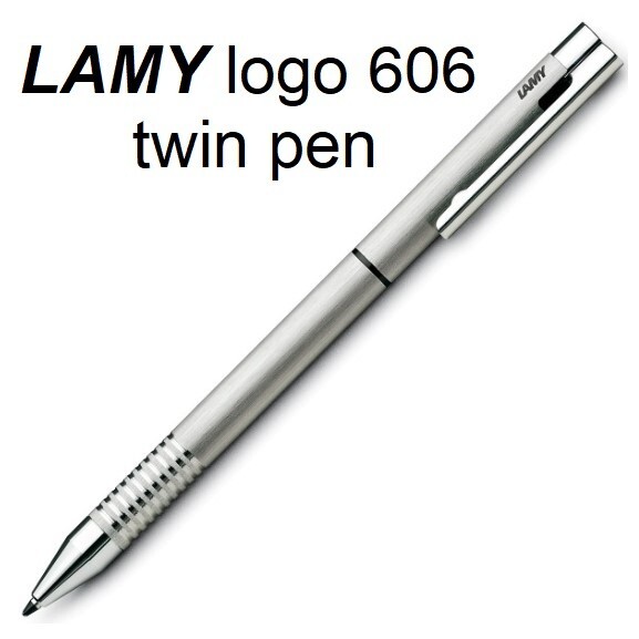 Lamy 17730 Twin Pen Logo 606 Kugelschreiber + Bleistift - Image 2