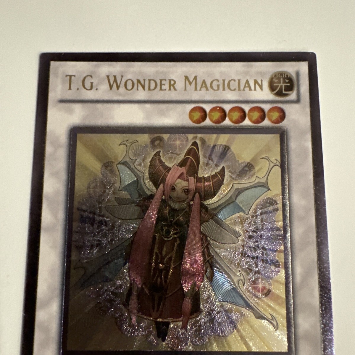 Yugioh T.G. Wonder Magician EXVC-EN040 Ultimate Rare 1st Edition