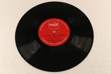 Coca-Cola Vinyl Schallplatte WIR VERKAUFEN EINEN ELEKTROK&Uuml;HLER 1950er Jahre