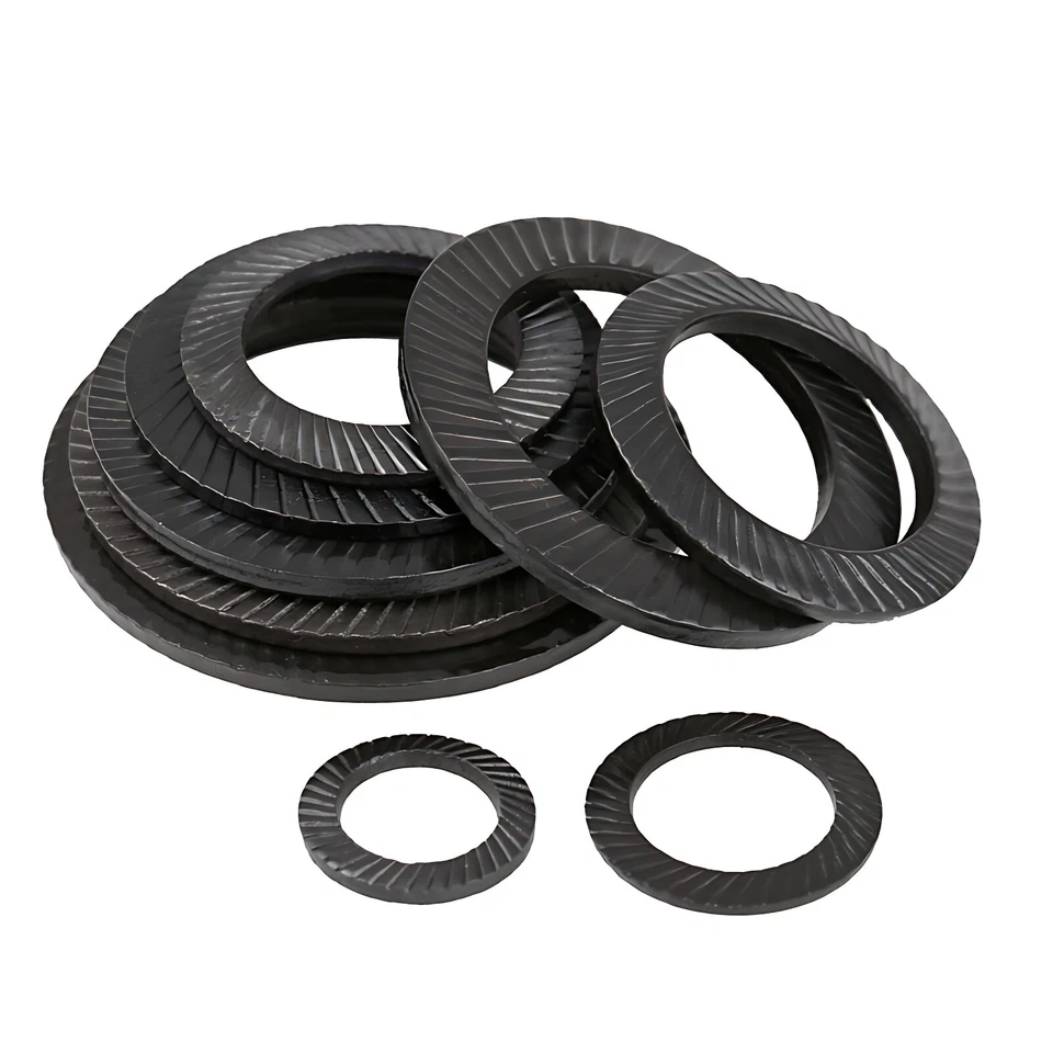 Sicherungsscheiben Zahnscheiben Doppelseitige Form S Kohlenstoffstahl M3 M4~M42 - Bild 4 von 4