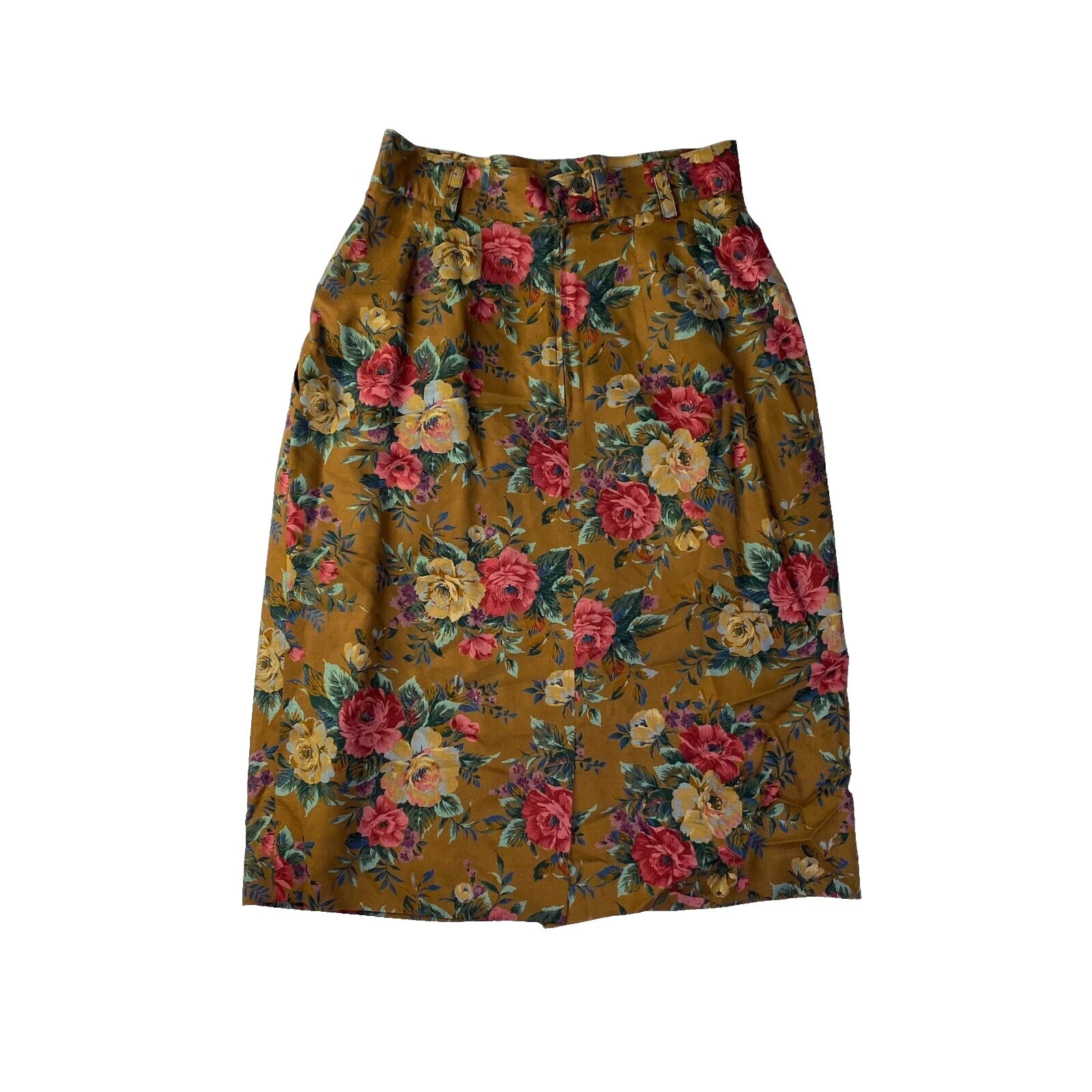 1980s 100% lana Faldas para mujer Vintage