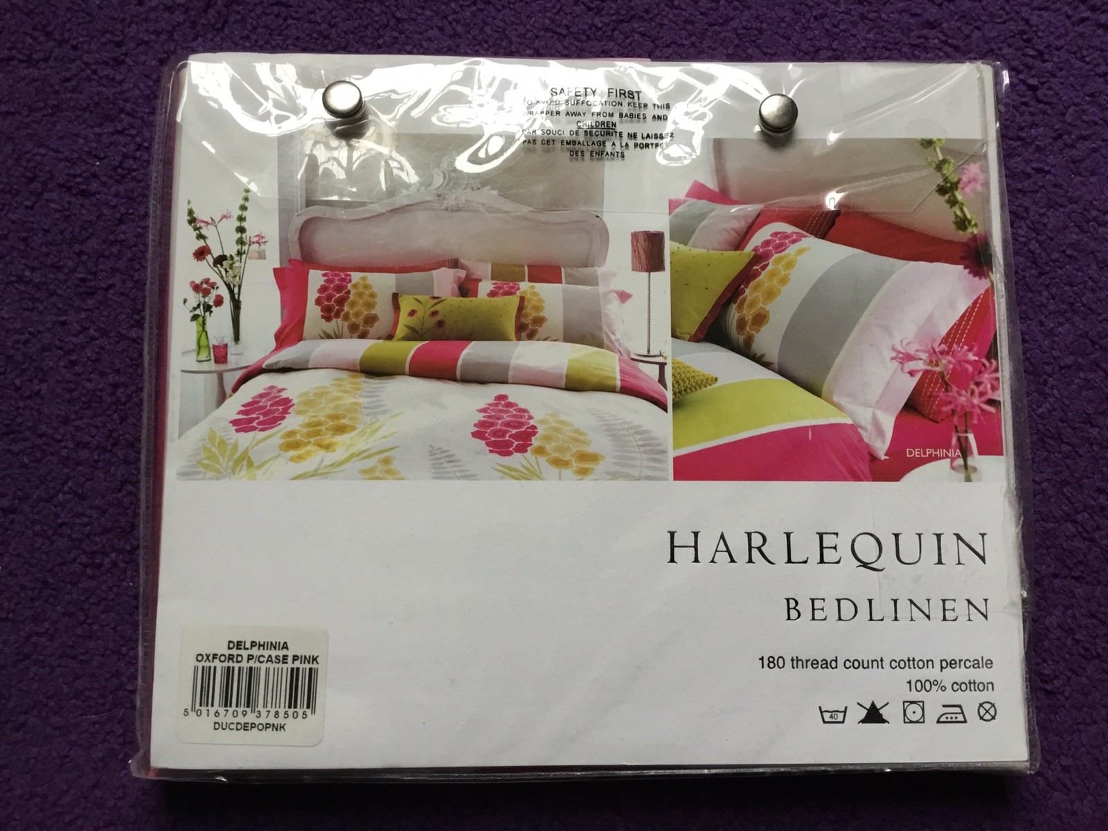 Harlequin Delphinia Oxford Pillowcase eBay
