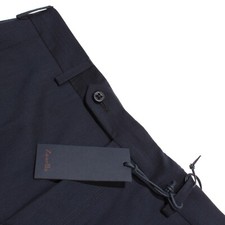 Zanella NWT Dress Pants Size 32 US In Solid Blue Travel Trouser