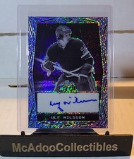 2024 Leaf Metal Legend Hockey - Ulf Nilsson - Auto #d /8 BA-UN1 New York Ranger