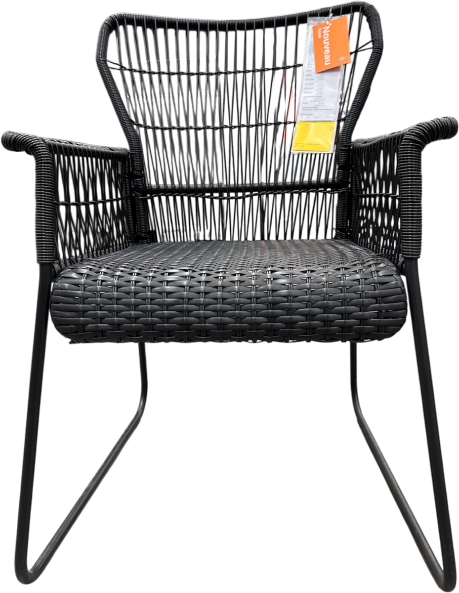 Brand New IKEA TALLSKAR Outdoor Armchair Anthracite 205.751.48 | eBay