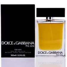 DOLCE & GABBANA THE ONE FOR MEN 100ml Eau De Toilette EDT Spray - Brand New