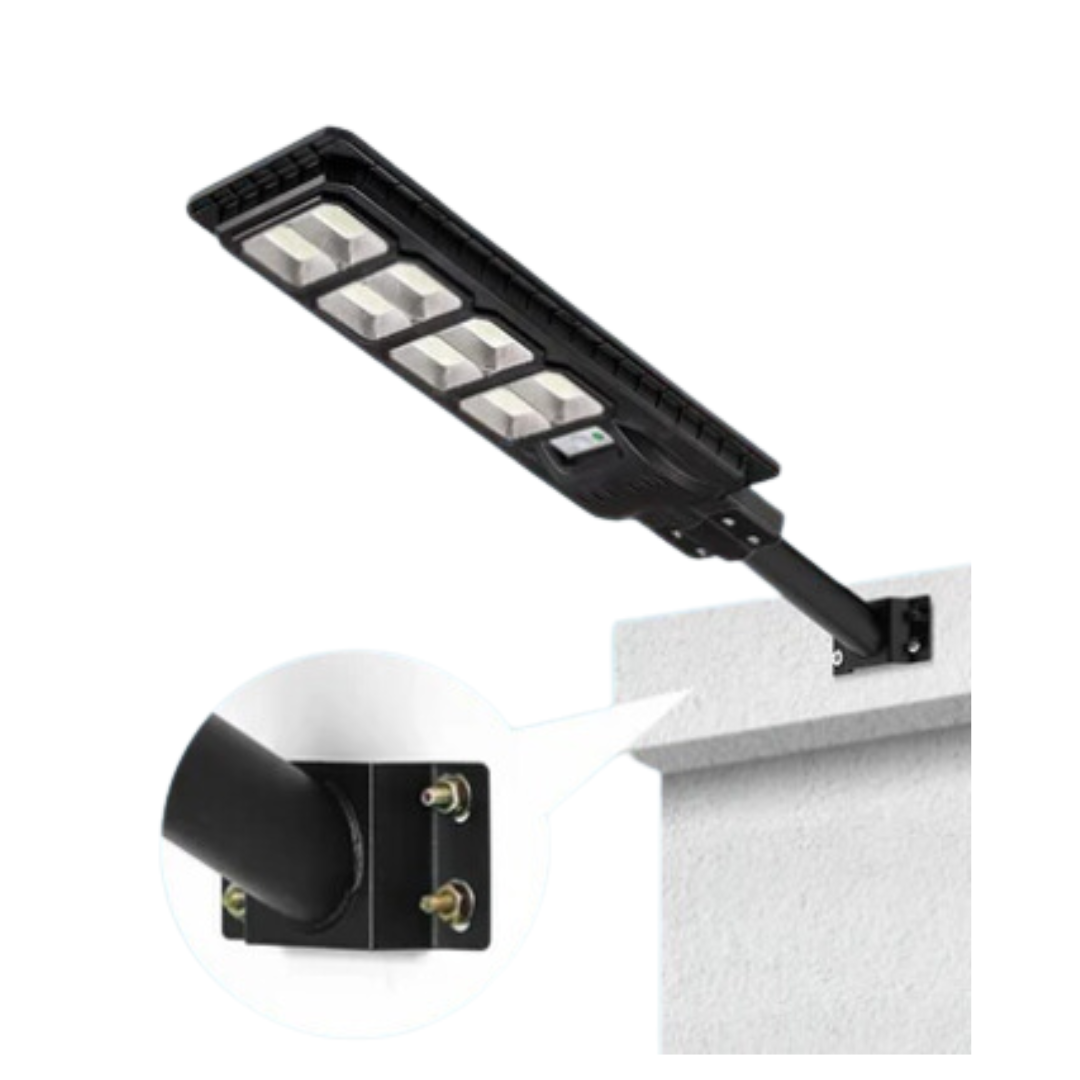 200W Street Solar Lamp with remote control  20000LM 6000K  Easy Installation