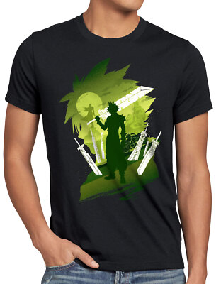 Midgar Fantasy Herren T-Shirt cloud sephiroth vincent sephiroth cosplay ps4 ps5