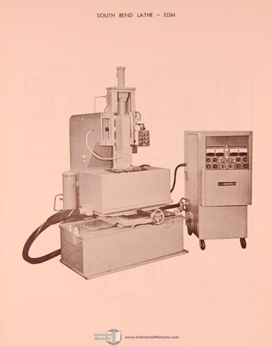Ingersoll Rand Southbend Criterion 1000, EDM Operation Service Electrical Manual - Picture 5 of 7