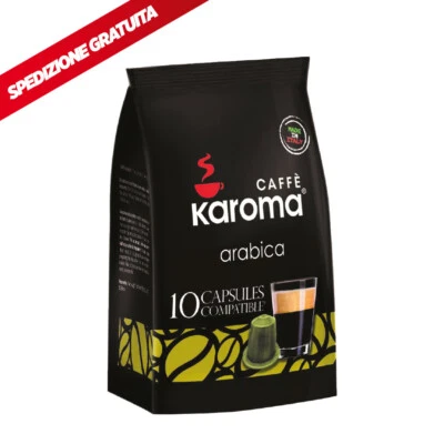 300 Capsule compatibili Nespresso* Caffè Karoma -SOAVE Arabica