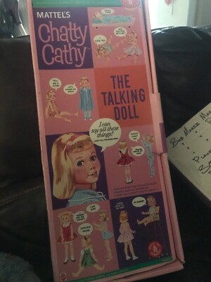 Mattel's Chatty Cathy 1959/1998 Reproduction NIB