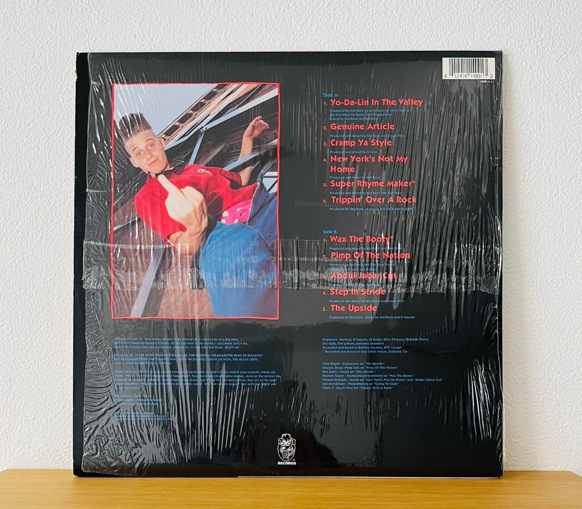 Kid Rock / Grits Sandwiches For Breakfast 1990 US LP Top Dog