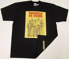 STREETWISE USUAL SUSPECTS T-shirt Urban Streetwear Tee Men's Large Black NWT