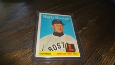1958 TOPPS #  371 MARTY KEOUGH  BASEBALL CARD