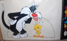 Tweety  & Sylvester Aufkleber ca. 28 x 20 cm Looney Tunes Neu,OVP;Lizenz,RARITÄT