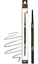 Dual Eye Brow Pencil Natural Black - 2-in-1 Eye Brow Pencil and Eyebrow Mascara