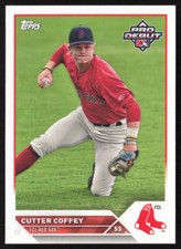 2023 Topps Pro Debut Cutter Coffey PD-197 Prospects | Boston Red Sox