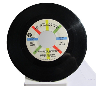 45 RECORD - SARAH VAUGHAN - MY DEAR LITTLE SWEETHEART