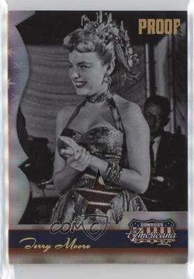 2008 Donruss Americana II Gold Proof Stars Materials 11/25 Terry Moore #176 e3n